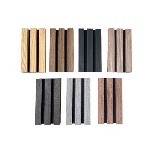 3 Sided Premium Wood Panels Sample Box – 7 Colors