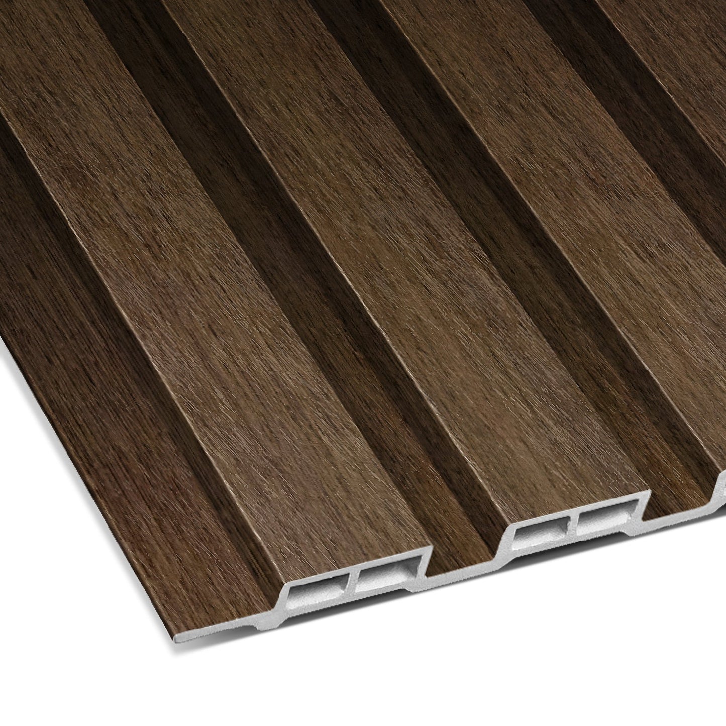 Espresso Walnut Carbon Slated Panel 9.5′ x 6″