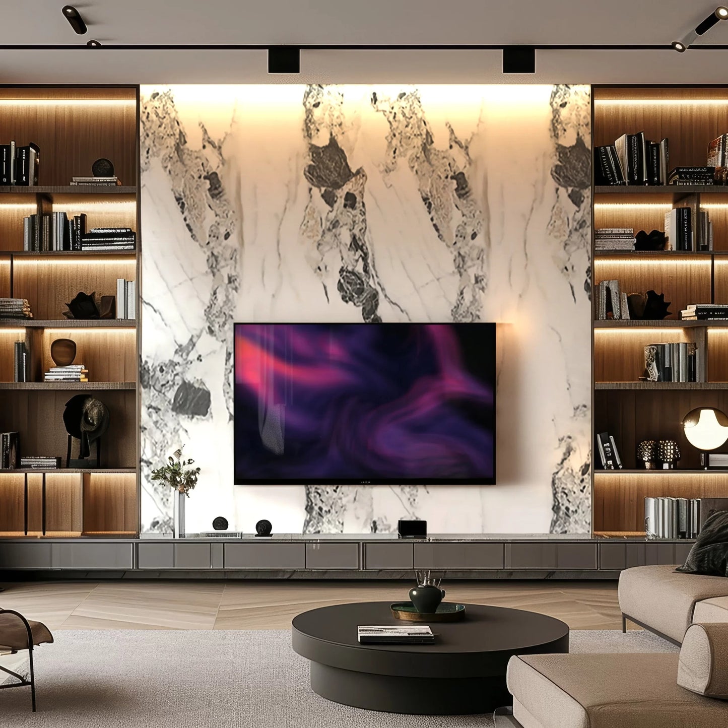 Marble Sheet – Carrara Storm