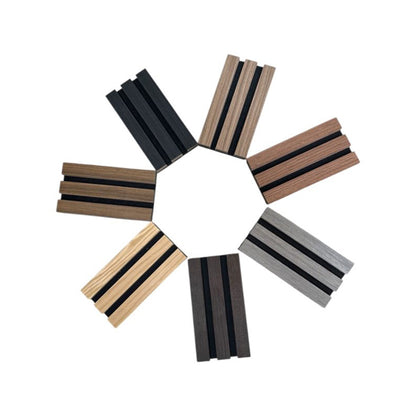 3 Sided Premium Wood Panels Sample Box – 7 Colors
