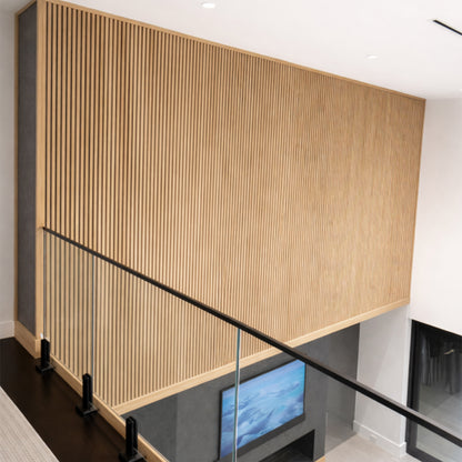 Premium 3-Sided Wood Veneer Acoustical Panels – Natural Oak