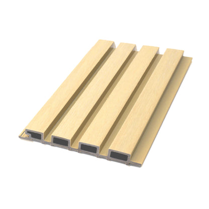 WPC Exterior Slatted Panel - 9.5 ft x 8.62 in – White Oak