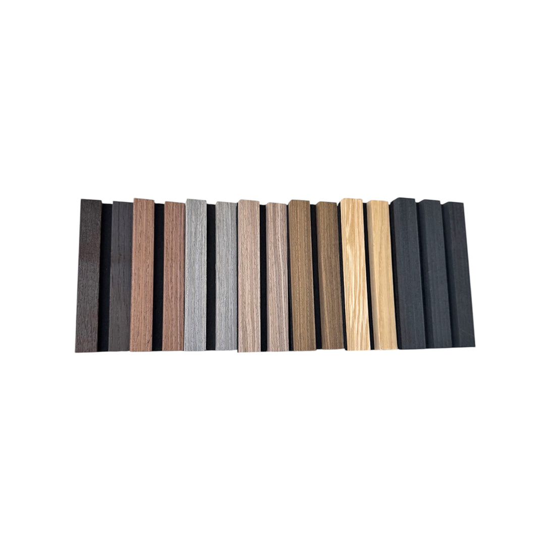 3 Sided Premium Wood Panels Sample Box – 7 Colors