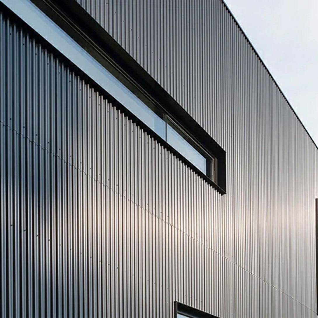 Wood Tech Siding Exterior Wall Panel - Black