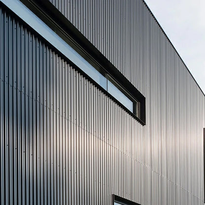 Wood Tech Siding Exterior Wall Panel - Black
