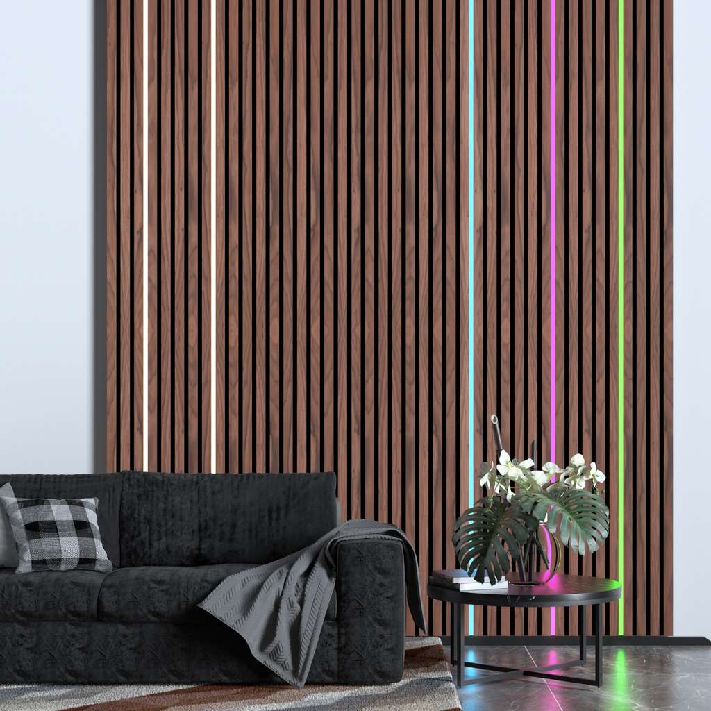Wall Panel LED Light Kit (10 ft) – LED Strip Accessory for Wood Panels