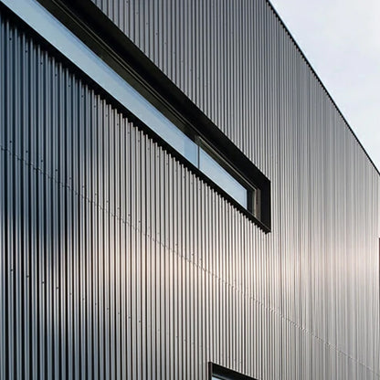 Wood Tech Exterior Siding Wall Panels (Black) - All Parts