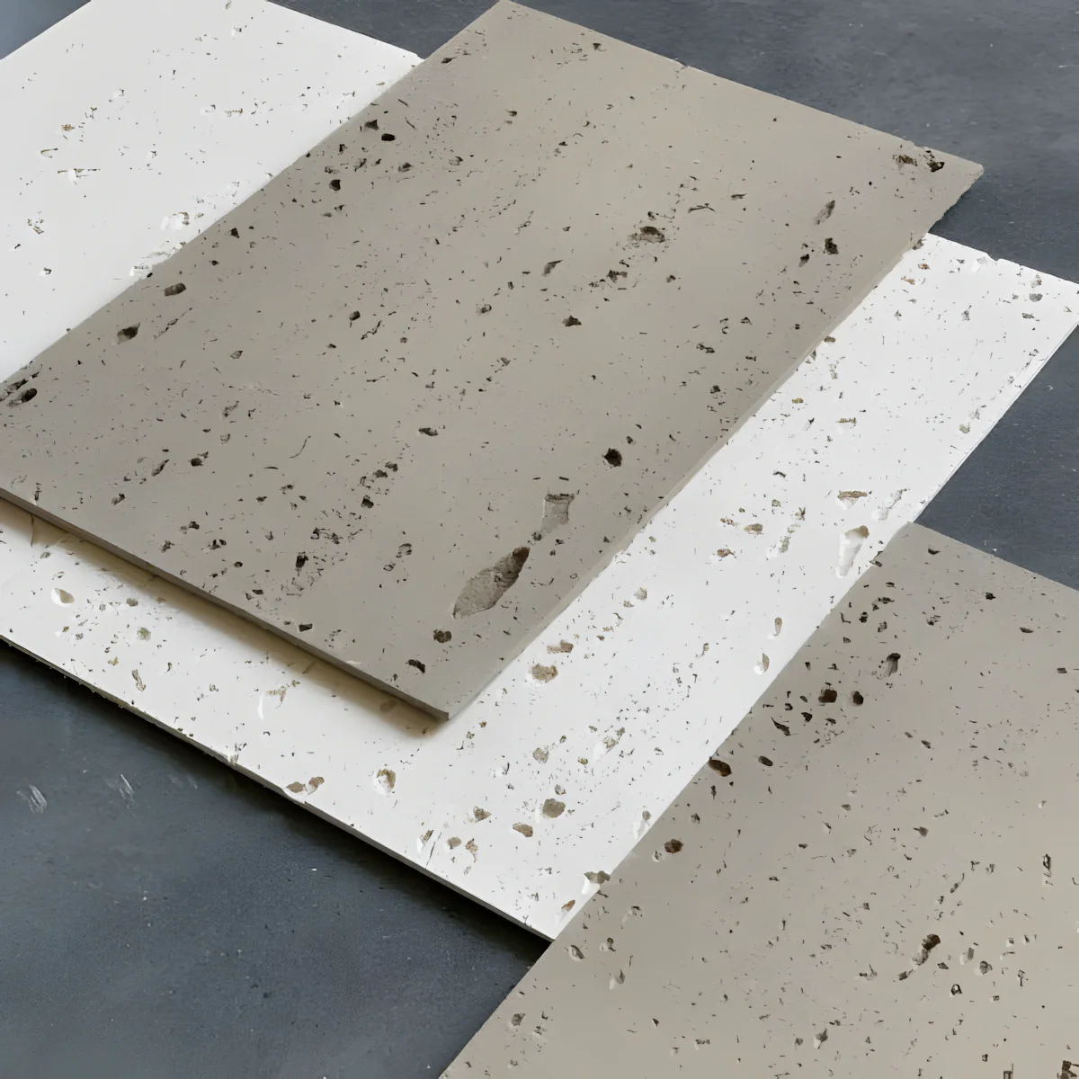 Flexible Stone Panel , Ultra-Thin Natural Stone Veneer – Black Travertine