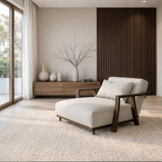 Premium 3-Sided Natural Wood Panels – Brown Oak Smoke