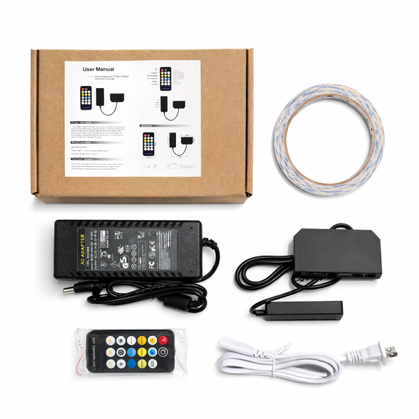 Wall Panel LED Light Kit (10 ft) – LED Strip Accessory for Wood Panels