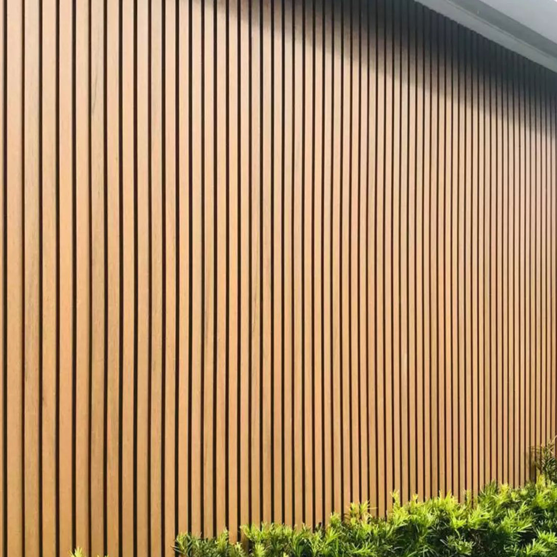Wood Tech Siding Exterior Wall Panel - Teak Light Brown