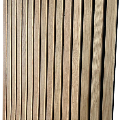 Real Solid Oak Acoustic Slat Wood Panels - Premium Quality & Original Oak Wood