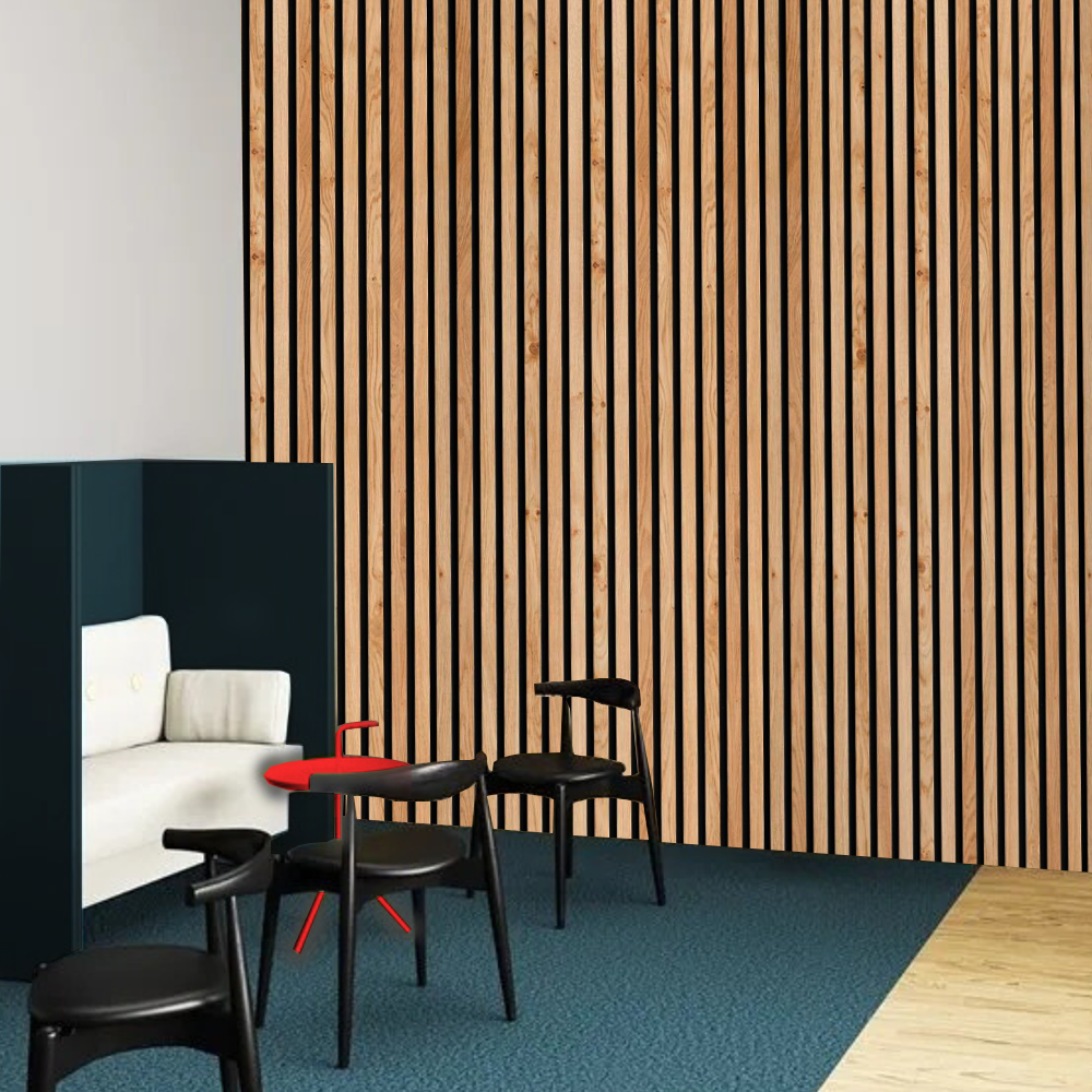 Real Solid Oak Acoustic Slat Wood Panels - Premium Quality & Original Oak Wood