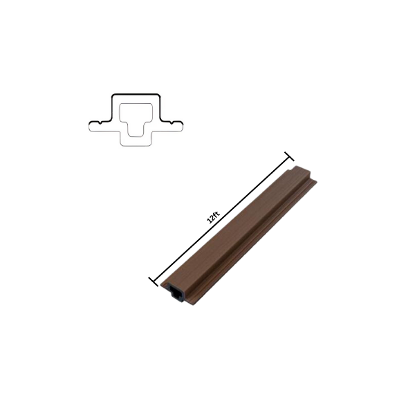 Wood Tech Exterior Siding Wall Panels (Walnut Brown) - All Parts