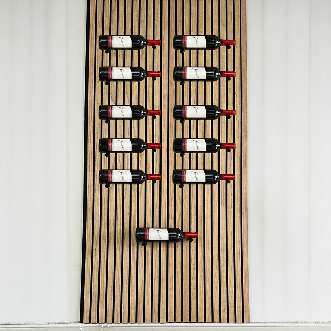 Bottle Wall Mount Display Wine Rack (10 Sets)