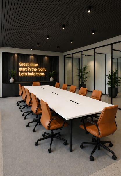Premium 3-Sided Natural Wood Panels – Black
