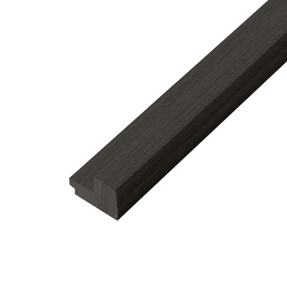 Wood Panels Corner Moulding (Black)