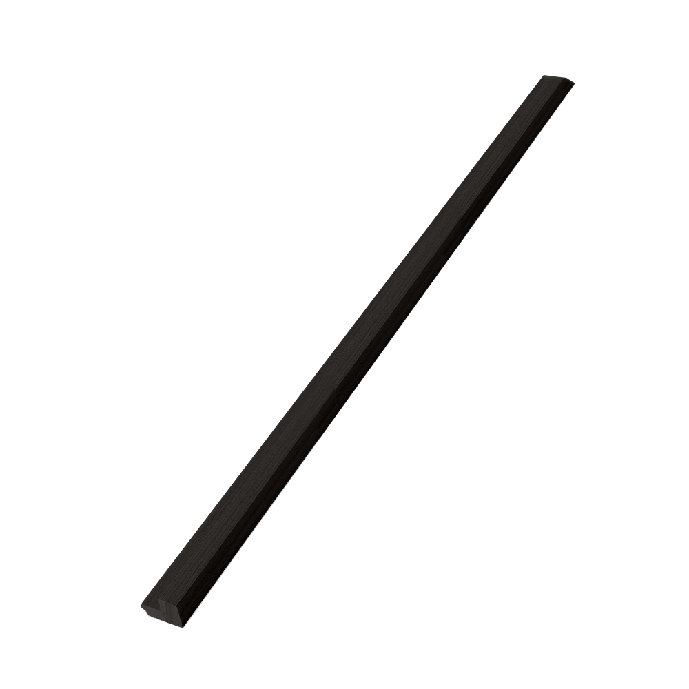 Wood Panels Corner Moulding (Black)