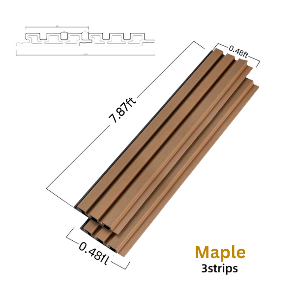 Tech Panel Wood Wood Tech Siding Exterior Wall Panel - Maple Oak – Wood and Walls