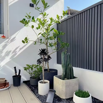 Wood Tech Siding Exterior Wall Panel - Black