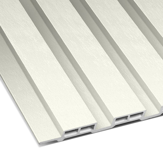 White Carbon Slatted Panel 9.5′ x 6″