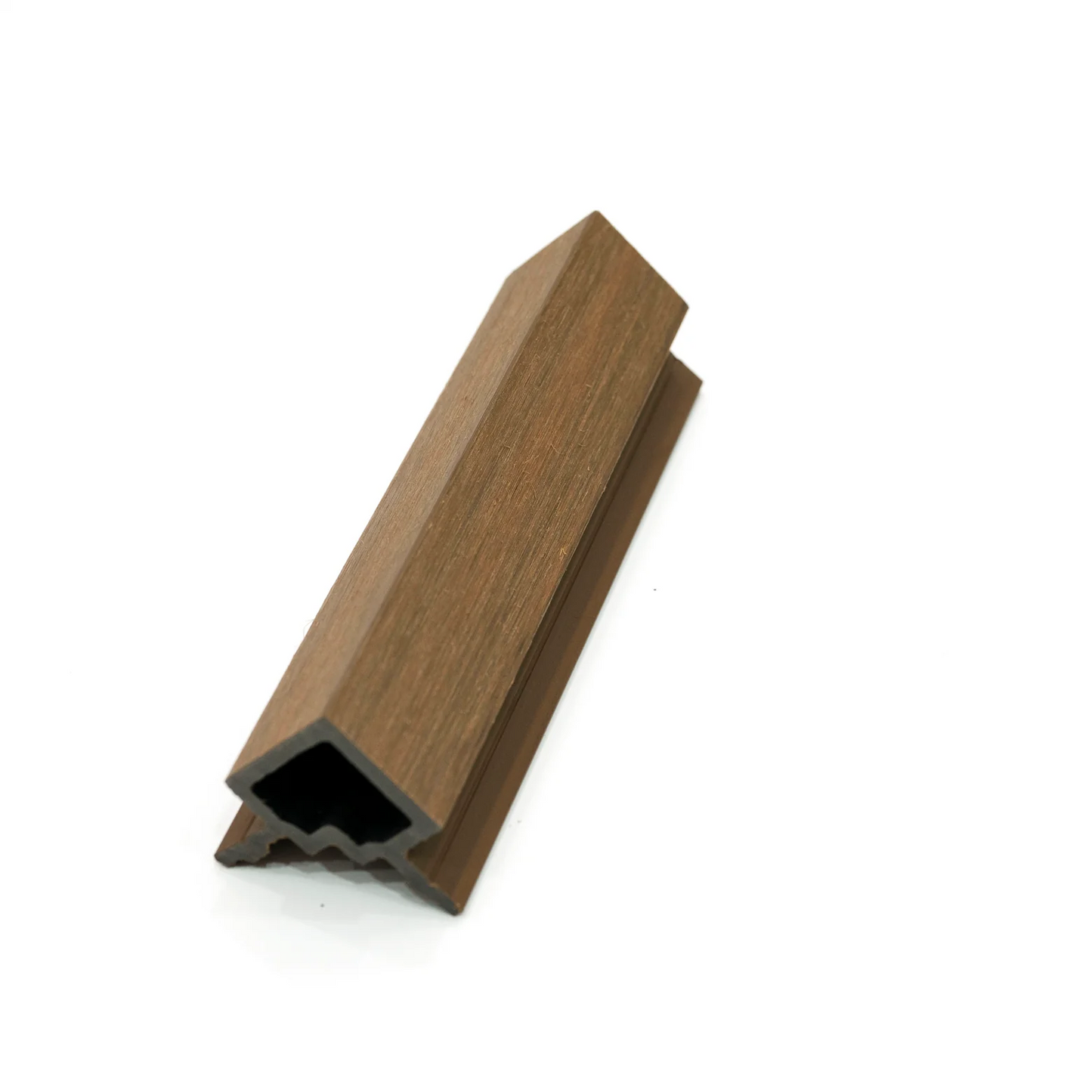 WPC Dark Walnut Edges – 9.5 ft Composite Exterior Finishing Trims