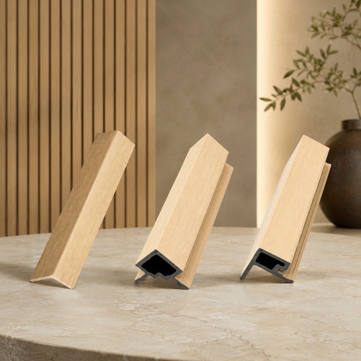 WPC White Oak Edges – 9.5 ft Composite Exterior Finishing Trims