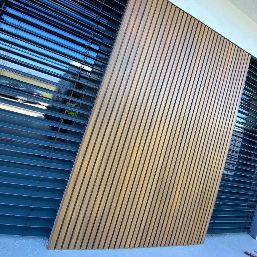 Natural Oak Acoustic Slat Wood Wall Panels - 100% Real Oak Finish