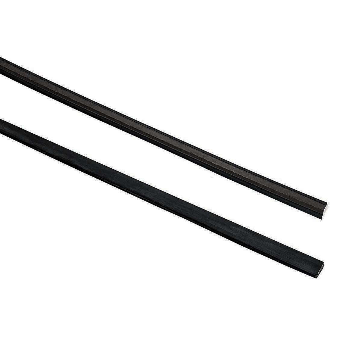 Wood Panels Corner Moulding (Black)