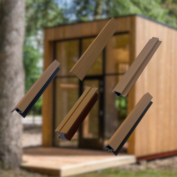Tech Panel Wood Wood Tech Exterior Siding Wall Panels (Light Teak Brown) - All Parts ...