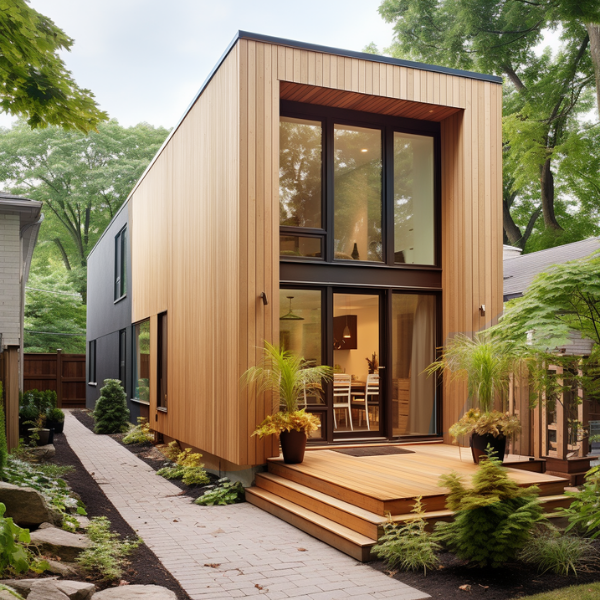 Wood Tech Exterior Siding Wall Panels (Maple) - All Parts