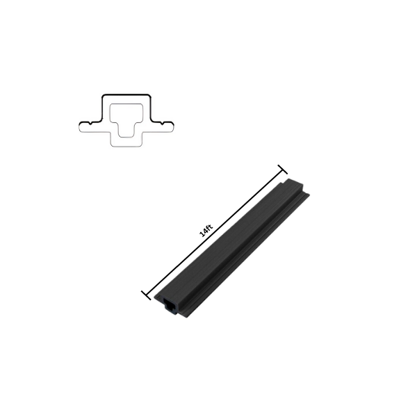 Wood Tech Exterior Siding Wall Panels (Black) - All Parts