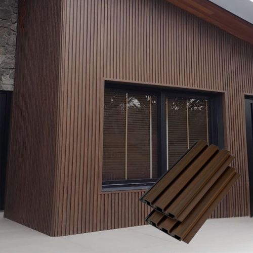 Wood Tech Exterior Siding Wall Panels (Walnut Brown) - All Parts
