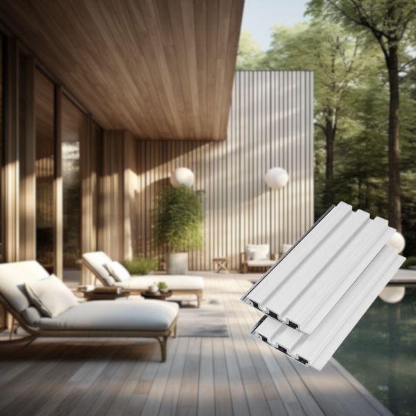 Wood Tech Exterior Siding Wall Panels (White) - All Parts
